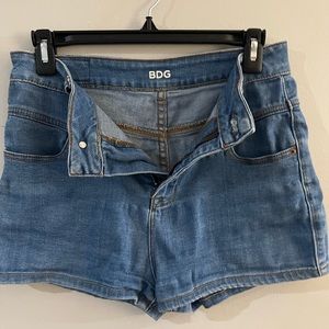 BDG High Waisted Jean Shorts